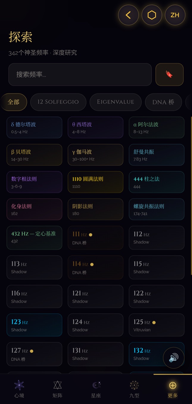 第4道门 ·“频率档案”画面