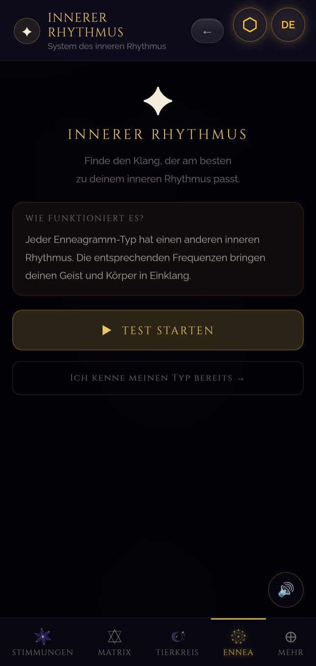 Tor 5 · Bildschirm „Dein innerer Rhythmus“