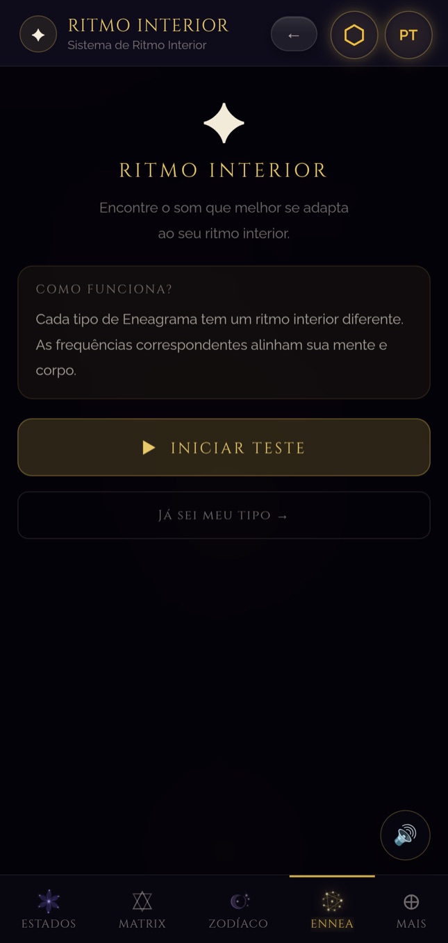 Porta 5 · Tela “O Teu Ritmo Interior”