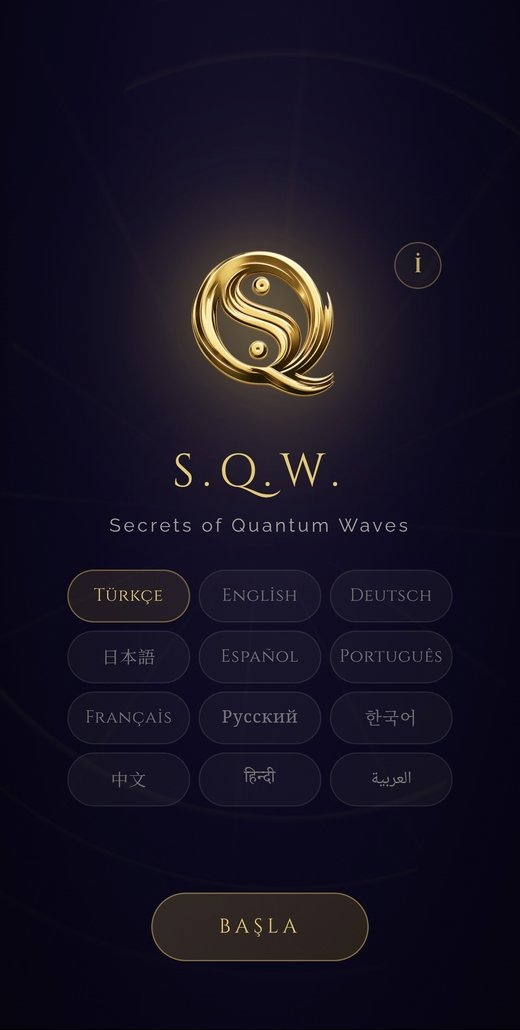 SQW açılış ekranı